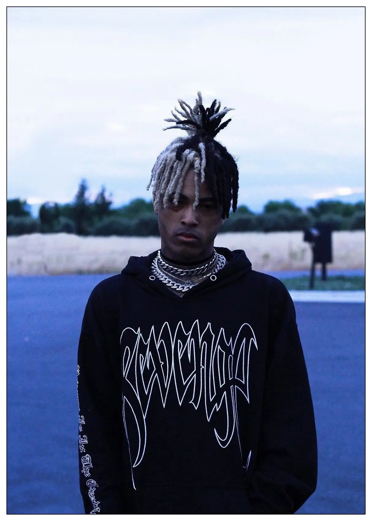 E074 XXXTentacion рэп хип-хоп музыка Звезда Певица художественный плакат белая бумага с покрытием печать живопись для домашнего декора Настенный художественный плакат - Цвет: E074