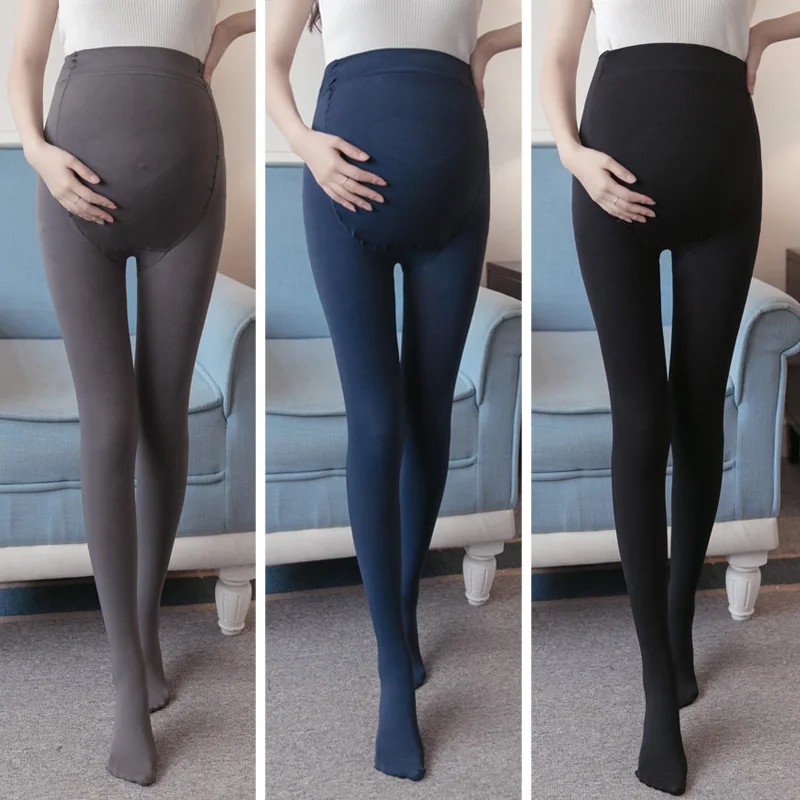 Mallas de maternidad ajustables para mujeres embarazadas, leggings el&aacute;sticos, pantalones abdominales, primavera y oto&ntilde;o-2