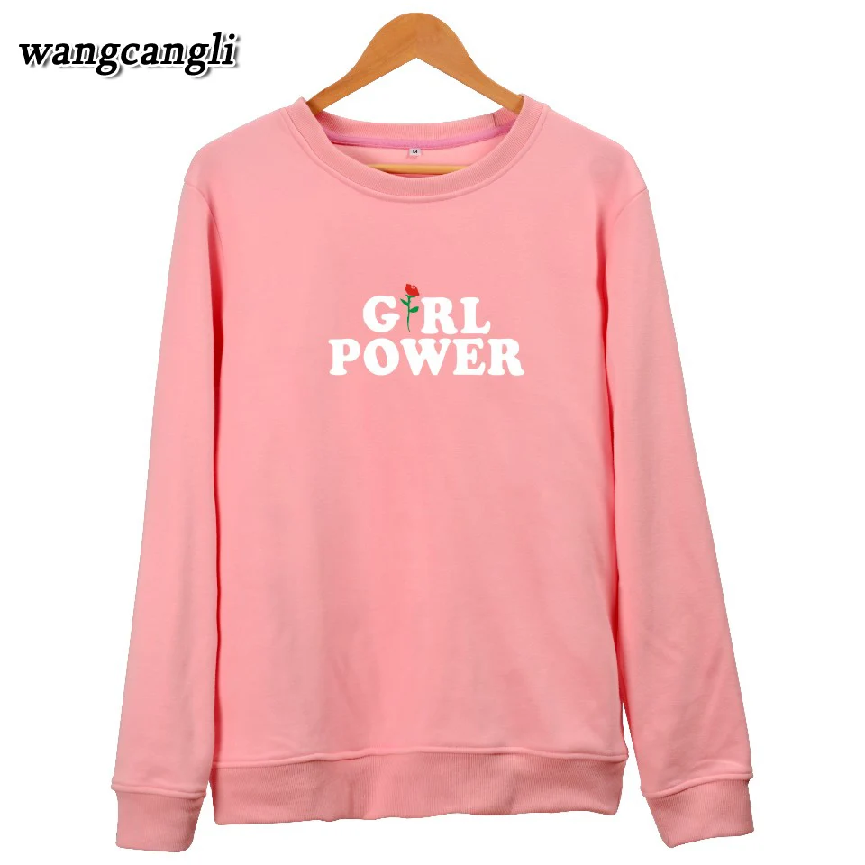 

2020 Girl Power Fashion Hip Hop Pullover Hoodie Sweatshirts Men and Fitness Sweatshirt Hoodies Women winter Jacket Coat Women