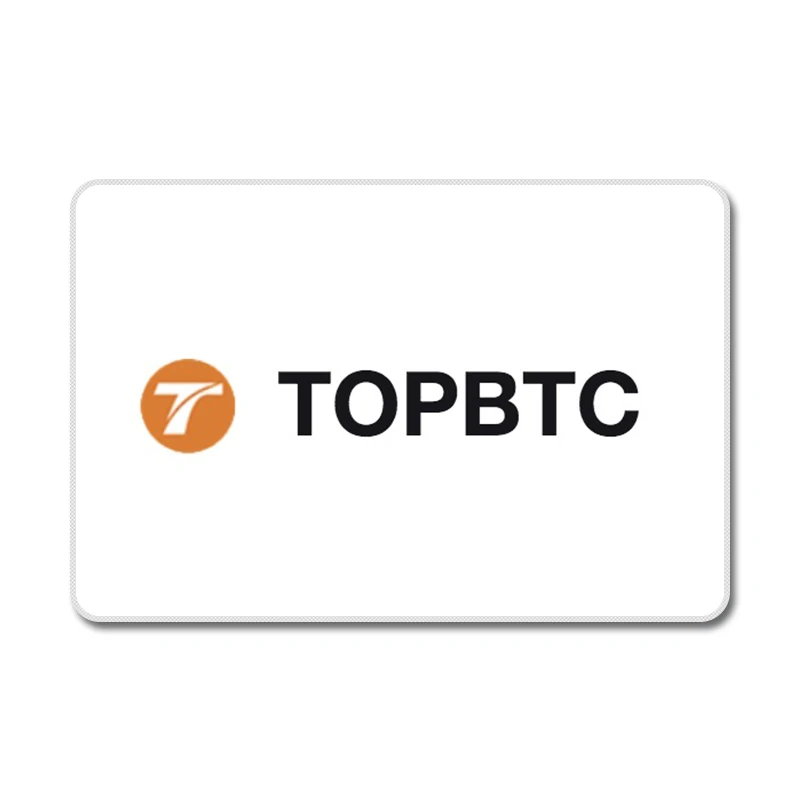 Хуби Криптонекс Биткер Топбтк Эфириум Биткойн Крутые Дизайны Природный Резиновый Коврик для Мыши на Стол Лэптоп Компьютер Корпус Мышевидео Коврик