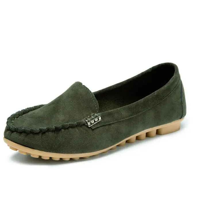 Женские туфли на плоской подошве XDA повседневные однотонные удобные с круглым