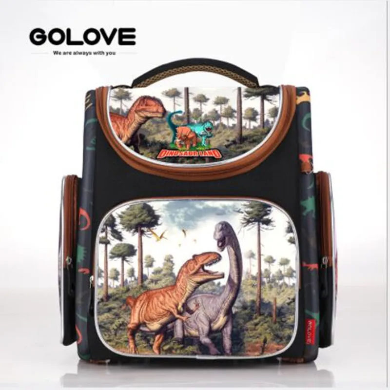 2018 Бренд Мальчик школьная сумка мультфильм динозавра рюкзак детская