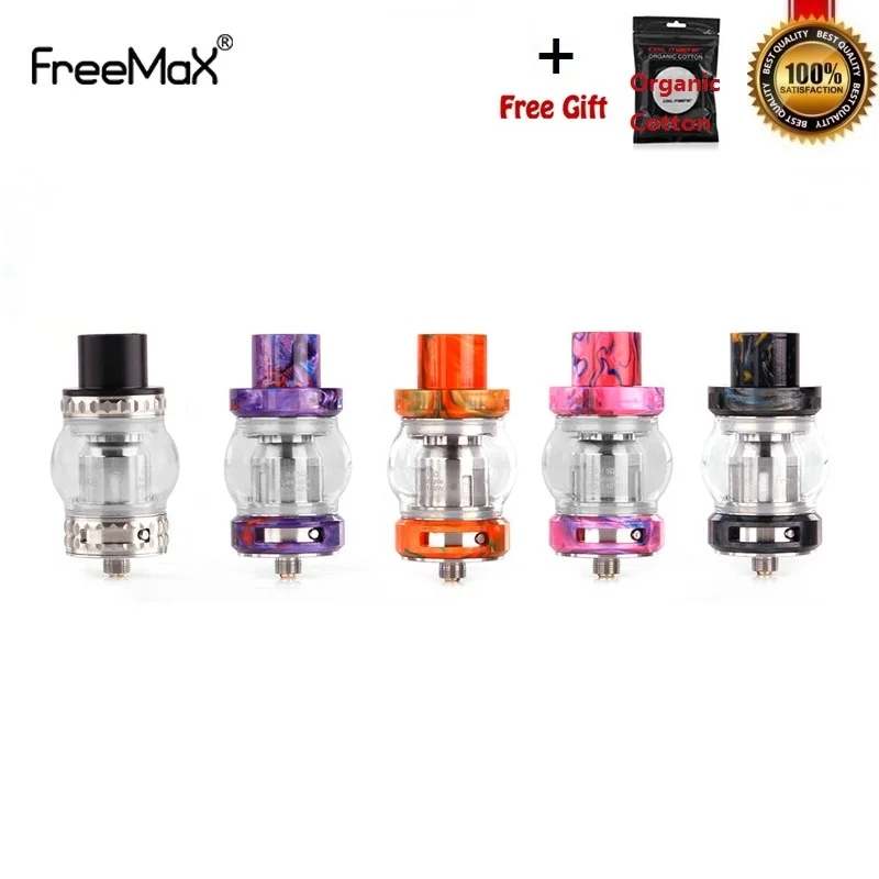 Оригинальный Freemax Fireluke RTA Subohm Vape танк 5 мл с Kanth 0.15ohm Sextuple dvc катушка электронная