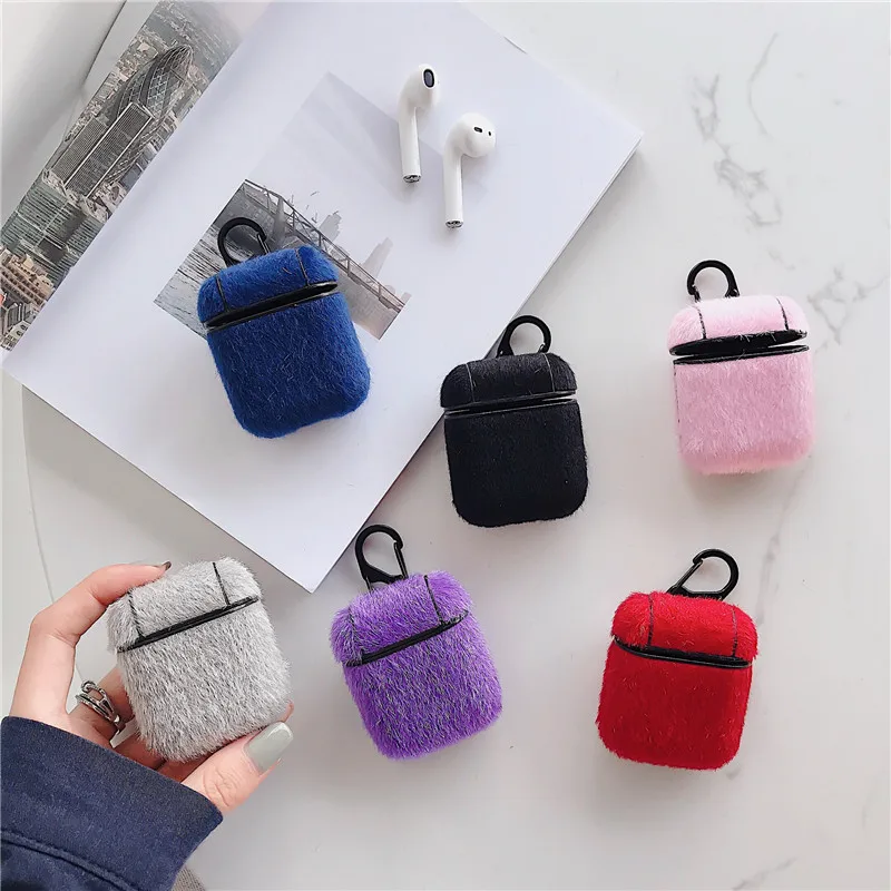 Для AirPods чехол роскошные наушники чехол для Apple Airpods 2 защитный чехол Funda с кольцом на палец