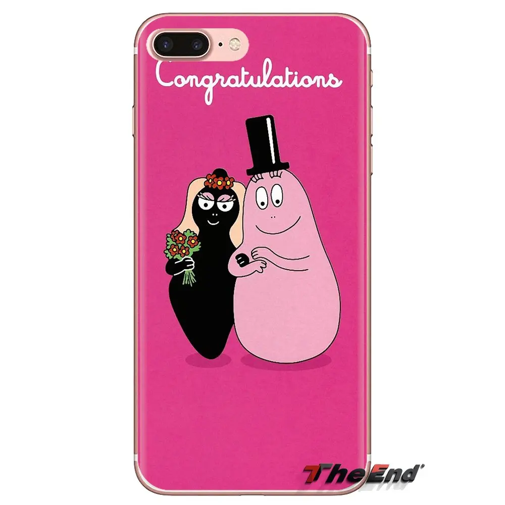 Силиконовый чехол для Huawei G7 G8 P7 P8 P9 P10 P20 P30 Lite Mini Pro P Smart Plus 2017 2018 2019 Les Barbapapa Barbamama Pink