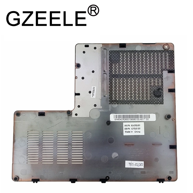 Новый чехол GZEELE для ACER ASPIRE 5810 5810TG 5810TZG HDD ноутбука Нижняя крышка корпуса черная