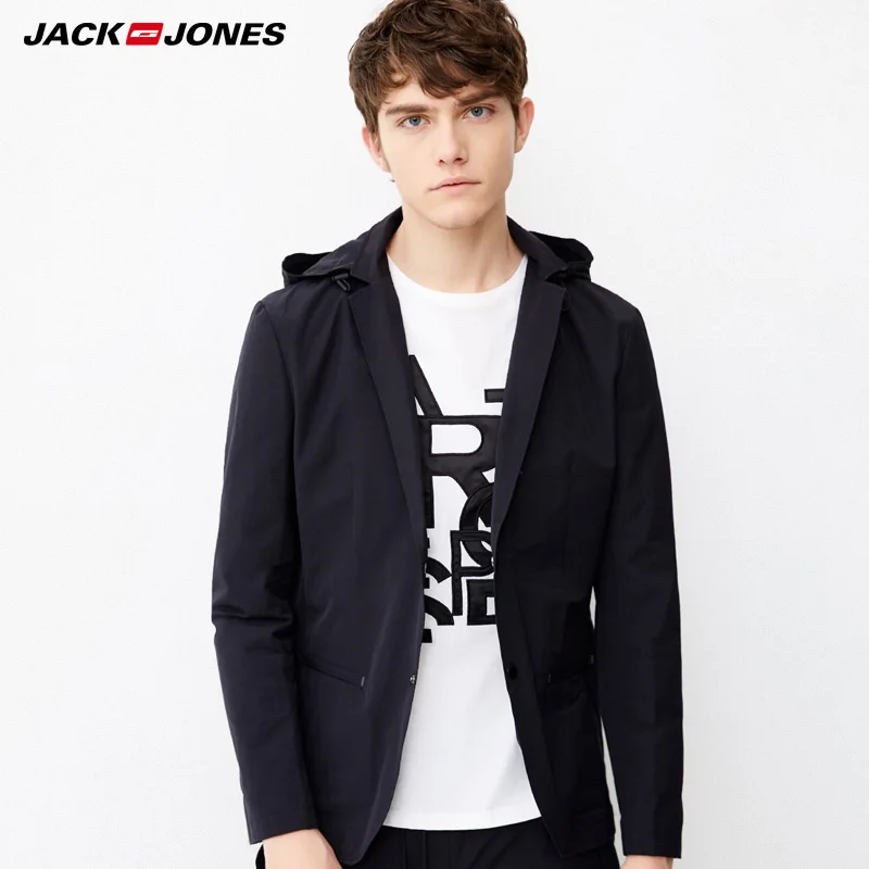 Мужской блейзер с капюшоном Jack Jones новинка 218108502|Пиджаки| |