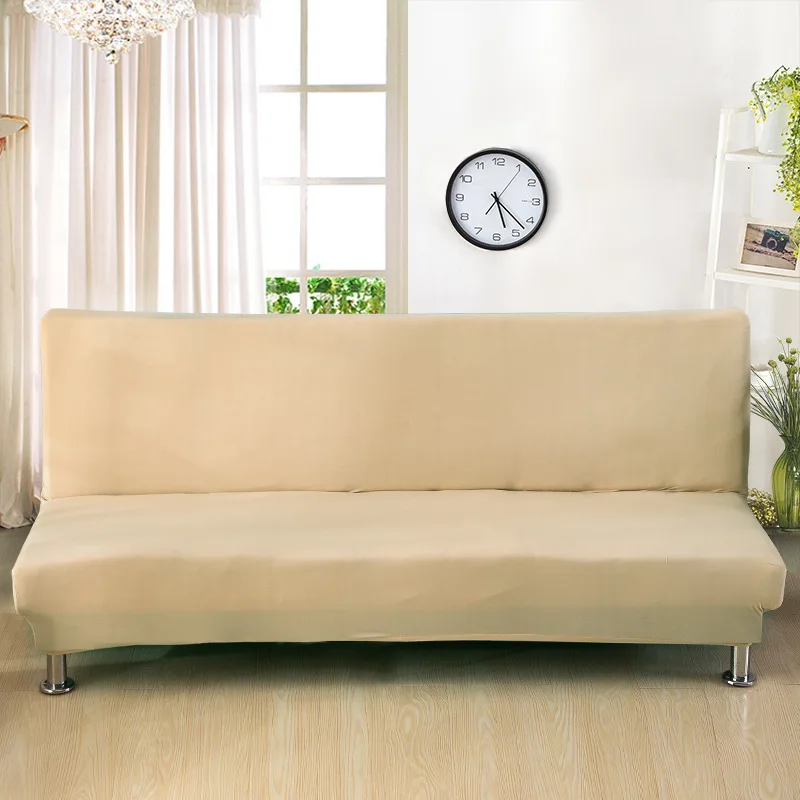 Solid все включено чехол для дивана без подлокотника эластичный кровать стрейч