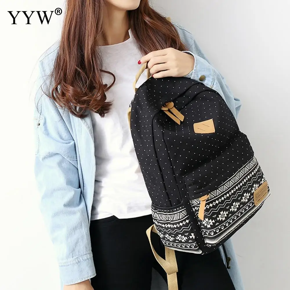 Модный женский рюкзак 3 шт./компл. Женский комплект из рюкзака женская сумка с