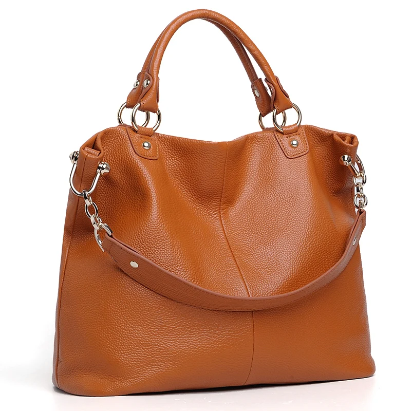 Go Meetting Brand Genuine Leather Women Handbag Fashionable Cowhide Shoulder Messenger Totes Crossbody Bags Ladies WS39 | Багаж и сумки