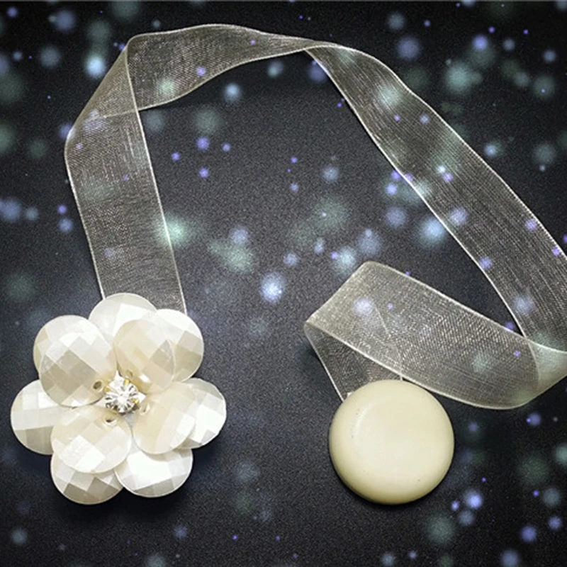 Окно Шторы зажимы ремень кофр для домашнего декора аксессуары цветок Форма