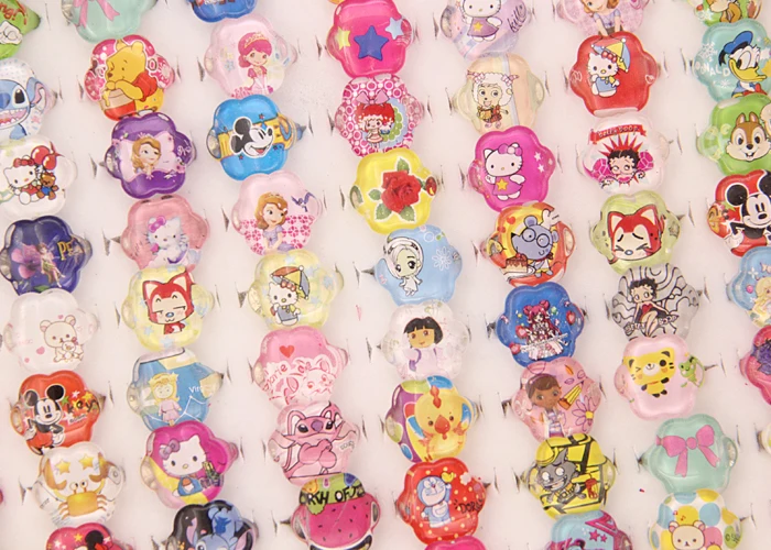 1 шт. милые детские кольца с изображением Супермена праздничный юбилейный выпуск