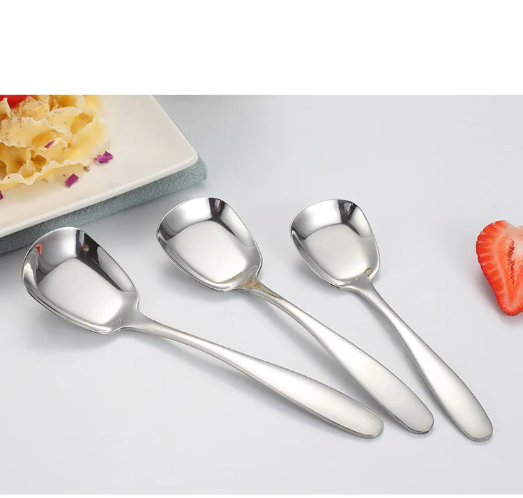 1 шт. ложка для мороженого из нержавеющей стали|Ложки| |