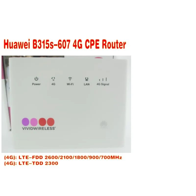 Huawei B315s 607 LTE FDD700/900/1800/2100/2600 МГц TDD2300Mhz мобильный беспроводной VOIP маршрутизатор|voip