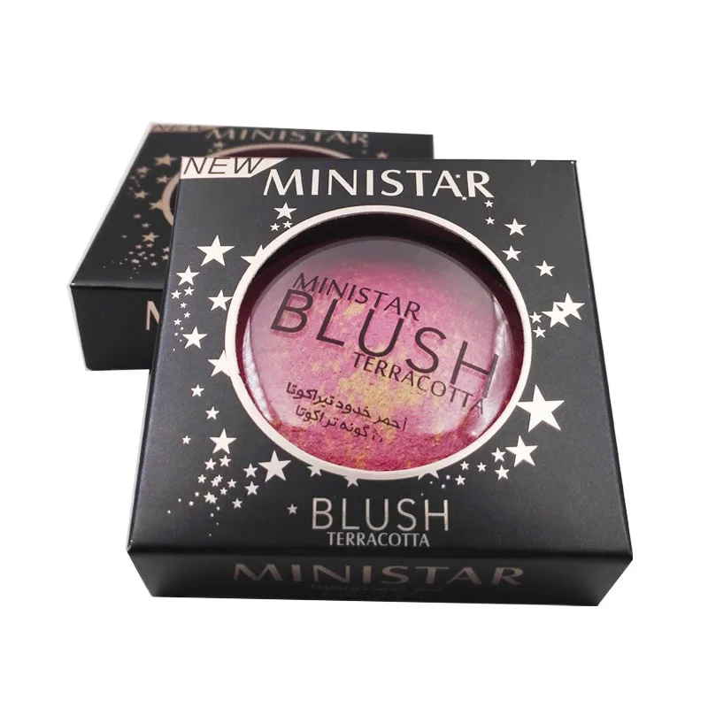 Ministar палитра румян для макияжа лица 8 цветов водостойкий долговечный смешанный