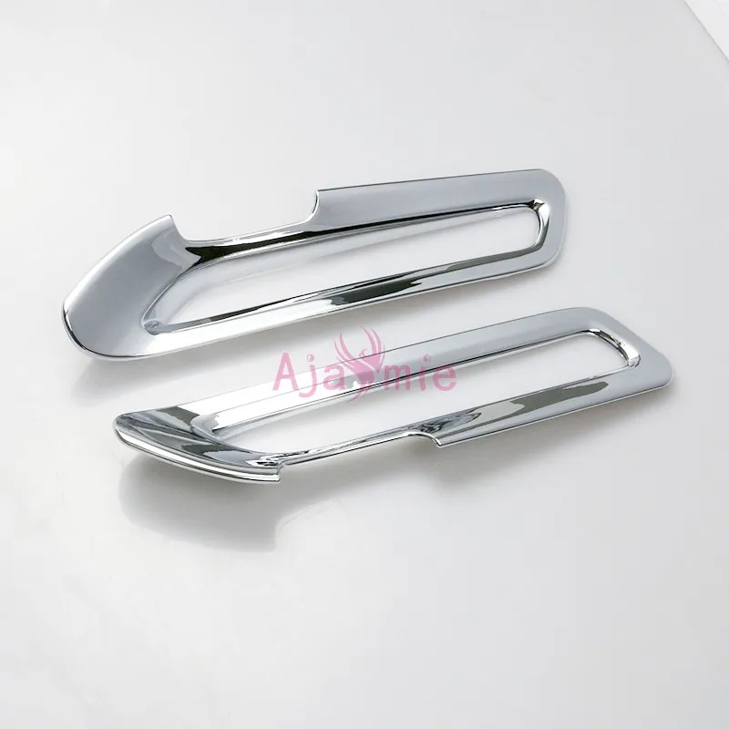 Rear Fog lamp cover Хром стайлинга автомобилей задний туман крышка лампы света Наложение гарнир Панель для Toyota Alphard VELLFIRE 30 аксессуары - Цвет: Rear Fog lamp cover