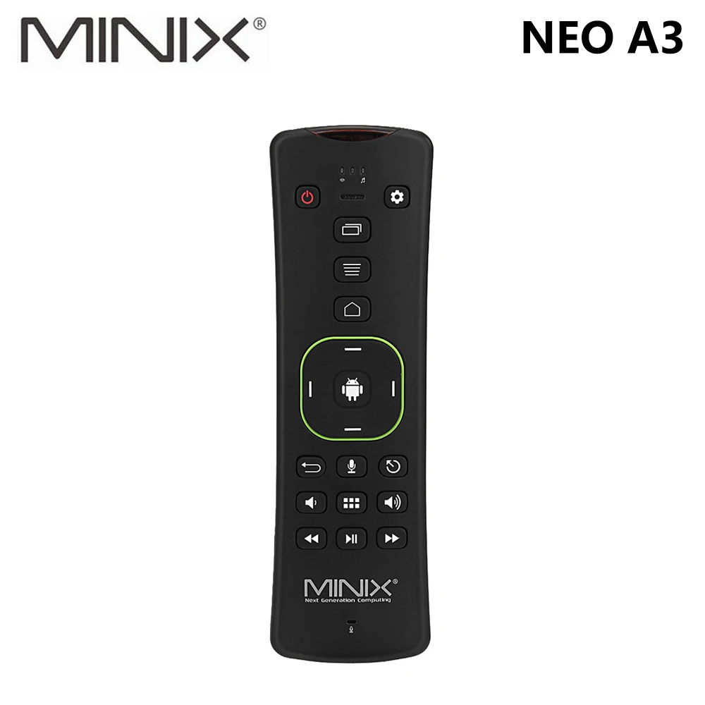 MINIX NEO A3 Беспроводная воздушная мышь с голосовым входом QWERTY клавиатура шестиосевой гироскоп пульт дистанционного управления для MINIX медиа концентратор ТВ коробка