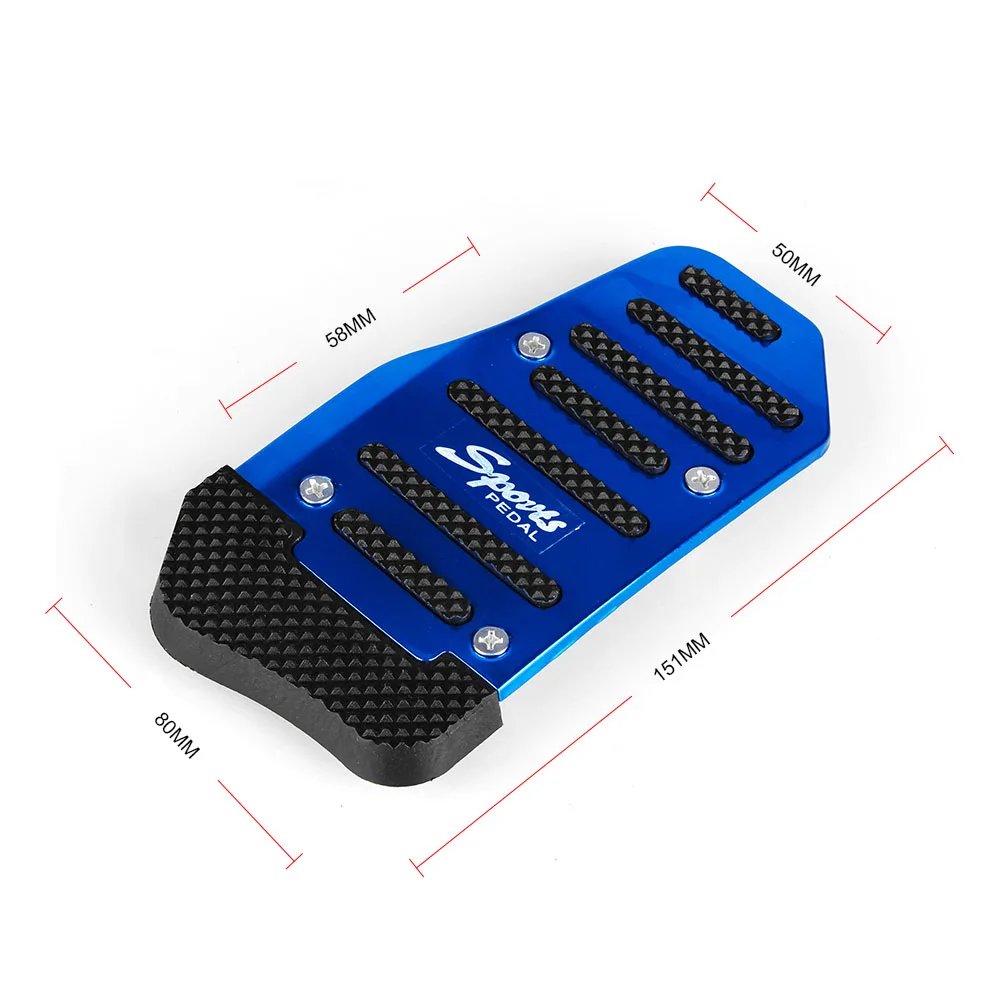 RASTP 2 шт. Нескользящая накладка на педаль тормоза акселератора|Педали| |