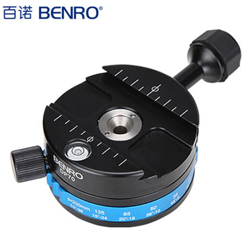 BENRO dp70 быстрого панорамные штативные головки для PTZ Камера Nikon Canon Digital 360 градусов
