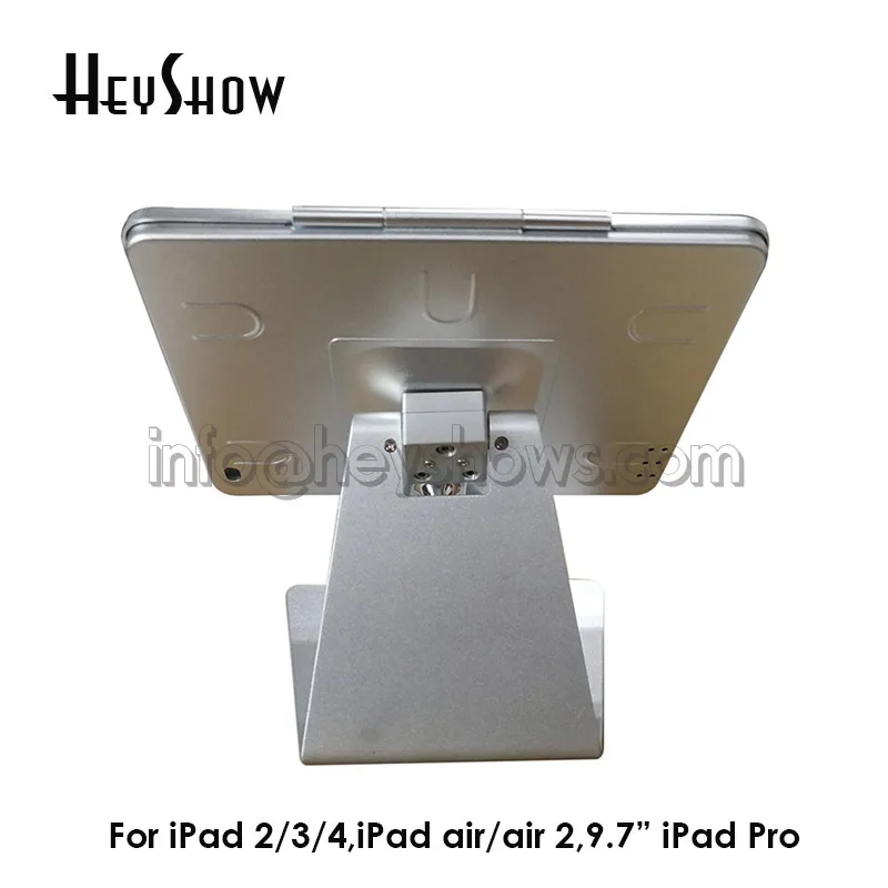 Miglior Espositore Per Tablet A Forma Di L In Metallo Ad Alta Sicurezza, Staffa Da Tavolo, Custodia Con Supporto Per Blocco Tablet, Dispositivo Antifurto Per Ipad 2/3/4/Air