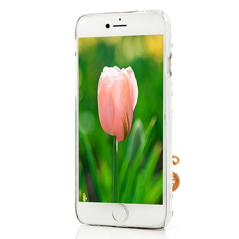 YOKIRIN 3D ручной работы алмазные стразы чехол для телефона iPhone 5 5S 5C 6 6S Plus samsung Galaxy S6 Edge