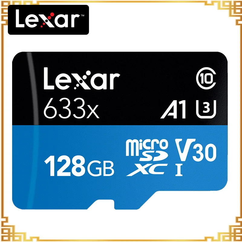 128GB Lexar 633x Micro SD карта 1 ТБ 32GB 64GB 128GB 256GB Micro sd Class 10 cartao de memoria tf-карта для мобильного телефона - Емкость: 128GB