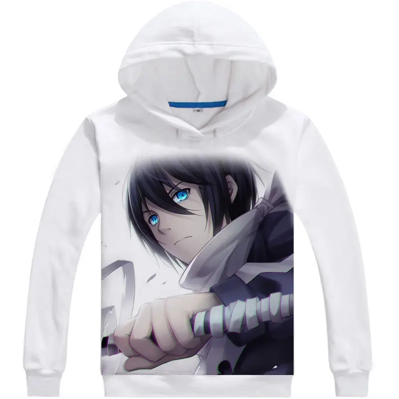 Толстовка Noragami Aragoto Stray God аниме юкин косплей белые толстовки милые свитшоты