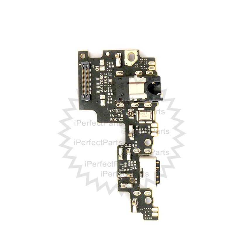 usb зарядный порт гибкий кабель для Xiaomi mi A1 5X mi 5X док-разъем зарядное устройство гибкий кабель с наушником