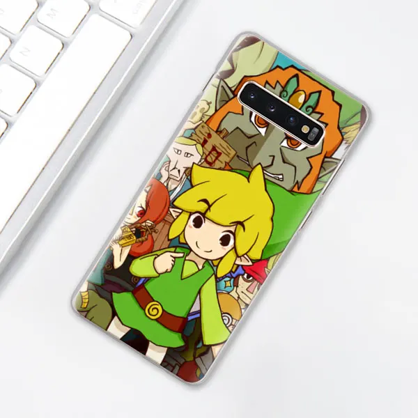 008 Чехол для телефона The Legend Of Zeldas для samsung Galaxy S10e S10 Plus S7 S8 S9 Plus Note 8 9 10 Plus M20 M30 жесткий чехол - Цвет: 008