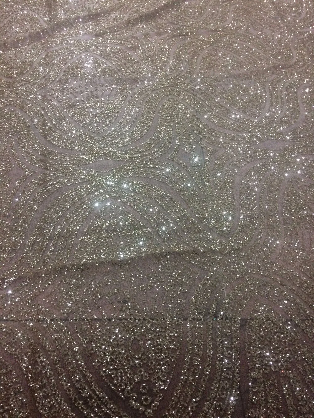 Высококачественная швейцарская кружевная ткань с блестками Новая африканская