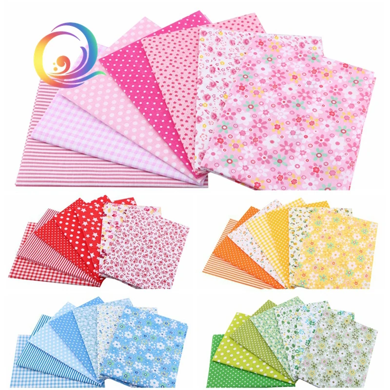 49 шт./лот простая тонкая хлопковая ткань Лоскутная Ткань для самостоятельного