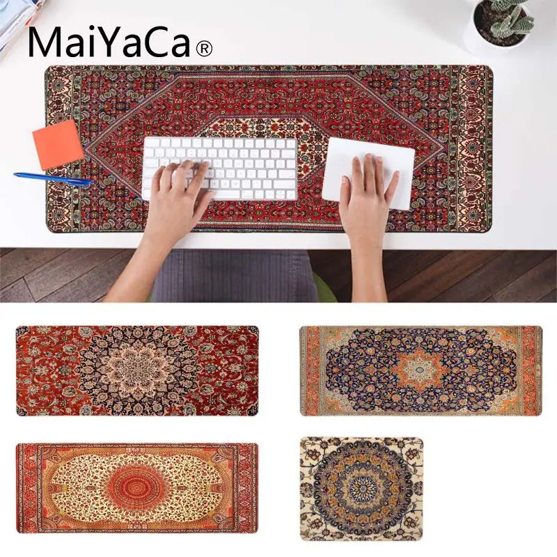 MaiYaCa игровой коврик для мыши нескользящий ПК Россия персидский ковер большой