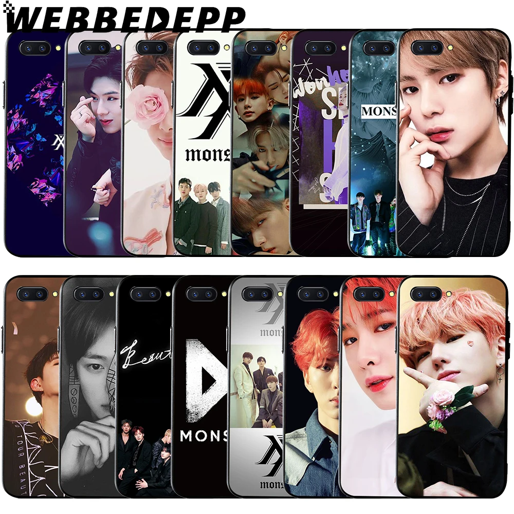 WEBBEDEPP KPOP Boy Group Monsta X мягкий чехол для Huawei Honor 6 7A Pro 7C 8C 7X 8X 8 9 10 lite Note10|Бамперы| |