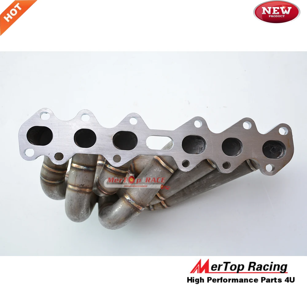 MERTOP RACING 3 мм толстый график T4 2JZGTE 2JZ GTE равная длине турбоколлектор + 44 V образный