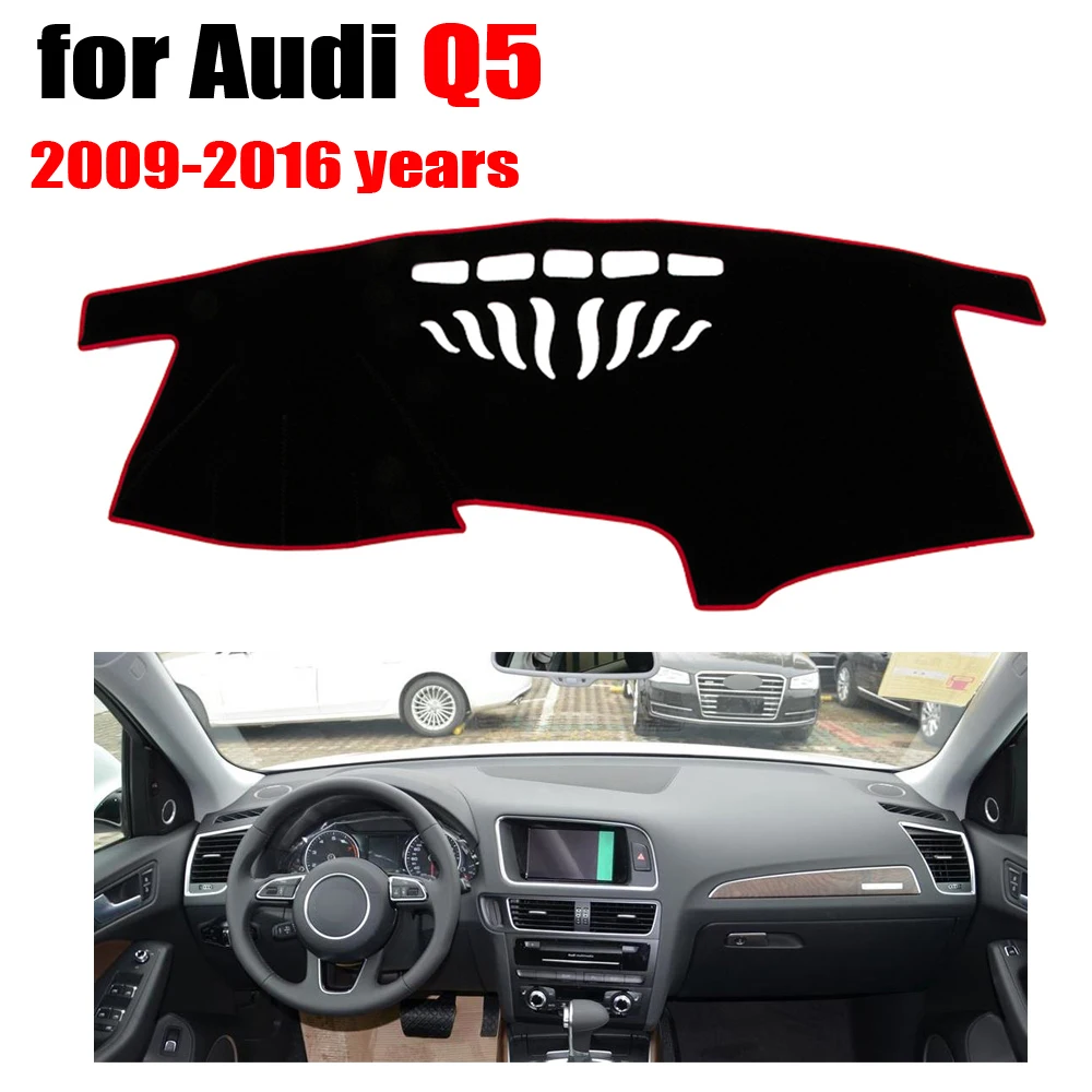 Крышка приборной панели автомобиля коврик для Audi Q5 2009 2016 лет левосторонний