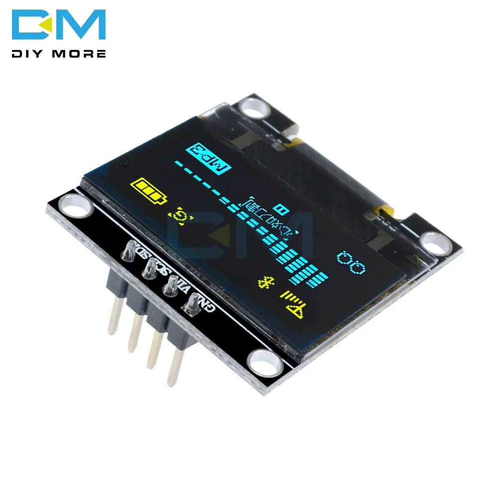 Светодиодный дисплей 0 96 дюйма x 64 128x64 O совместимый с Arduino STM32|ЖК-модули| |