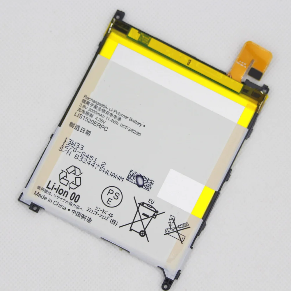 

20pcs 3000mAh LIS1520ERPC Lithium Phone Battery For Sony Xperia Z Ultra C6806 C6802 C6616 ZU L4 XL39H C6833 XL39 Mobile Battery