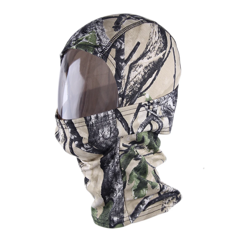 Тактическая Bionic камуфляжная маска быстросохнущая капюшон для лица шапка улицы