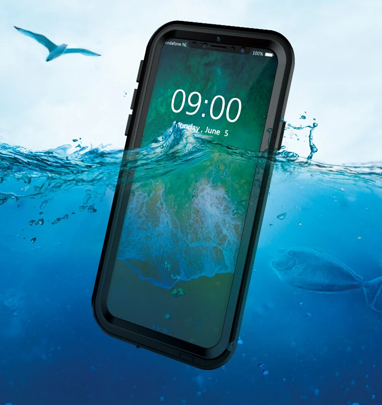 Heavy Duty Protection IP68 Waterproof PET Case for iPhone 6 6s 7 7plus 8 8Plus Cse Outdoor Sports Sealed Cover Mobile Phone |