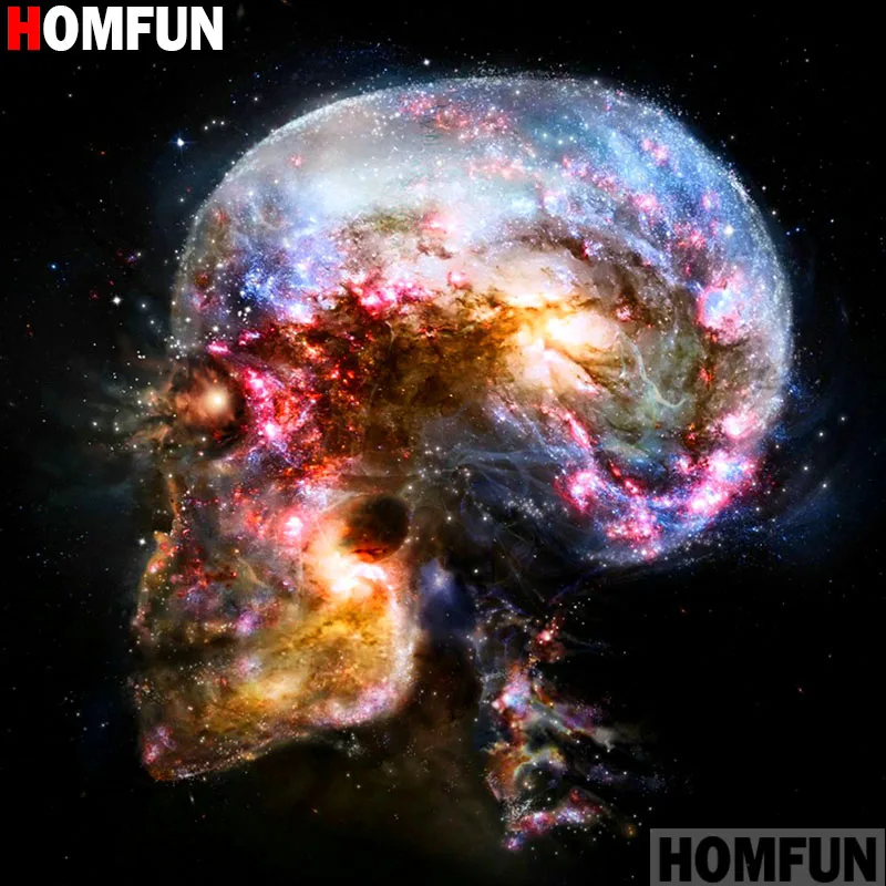 Алмазная живопись HOMFUN A17298 сделай сам полноразмерная/круглая вышивка крестиком