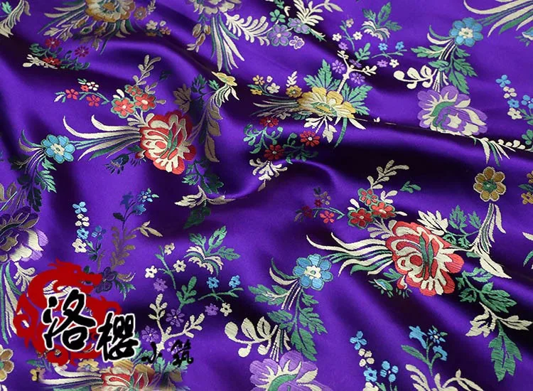 Тканый дамасский Улучшенный костюм cheongsam шелковая ткань одежда жаккардовая парча ткань