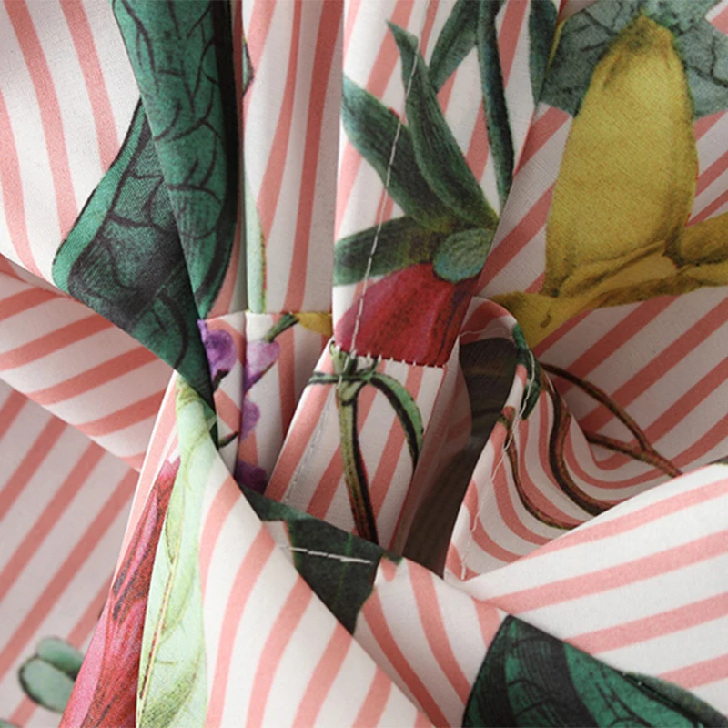 Цветочный принт кимоно платье 2017 Женская обувь в европейском стиле с v образным