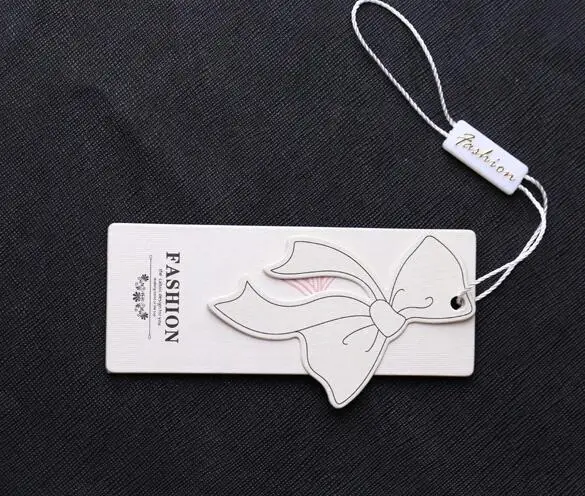 Бесплатный дизайн на заказ одежда бирка Печать Бумажные ярлыки для одежды Свинг