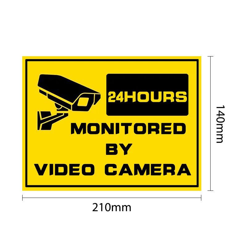 5 шт. наклейки на окна для систем видеонаблюдения|stickers for|stickers securitystickers home |