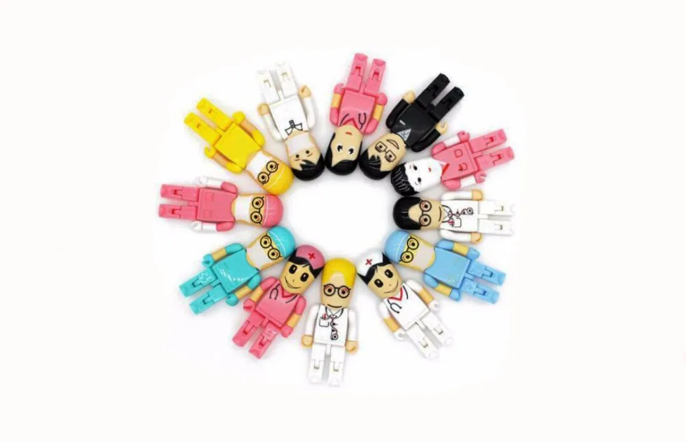 JASTER USB 2,0 Doctors memory stick медсестры прекрасная медицинская Флешка мультфильм usb флеш-накопитель Флешка 4 ГБ 8 ГБ 16 ГБ 32 ГБ 64 ГБ