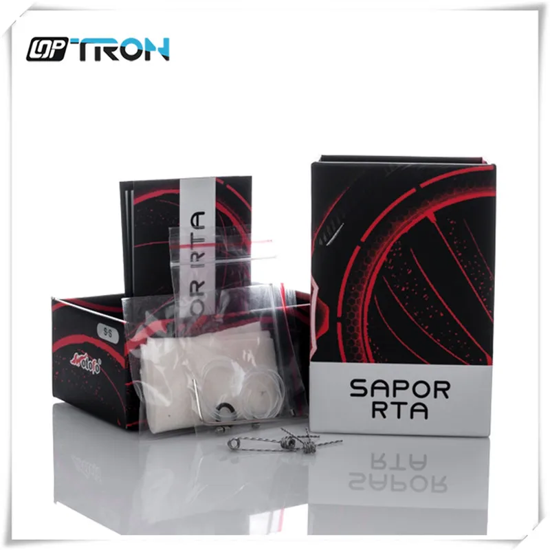 100% оригинал Wotofo Sapor RTA с двойной регулируемой верхней системой подачи воздуха
