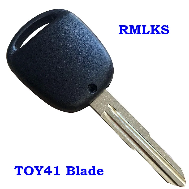 Чехол для автомобильного ключа TOY41 Toyota RAV4 Corolla Yaris с 2 кнопками дистанционного