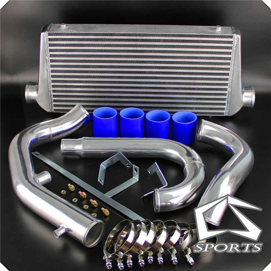 Интеркуллер FMIC + Трубопроводный комплект подходит для M * itsubishi Lancer EVO 7 8 9 CT9A 4G63 04