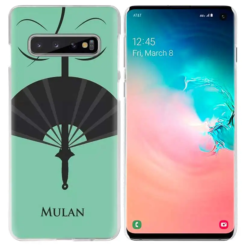 05 Мулан комиксов чехол для samsung Galaxy S10 5G S10e S9 S8 M30 M20 M10 J4 J6 плюс J8 Примечание 8 9 Ясно Жесткий чехол для телефона PC Coque - Цвет: 05