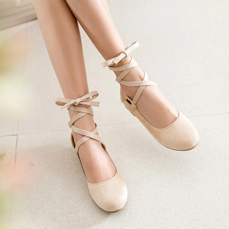 Женские балетки на плоской подошве женские пикантные Туфли с круглым носком и